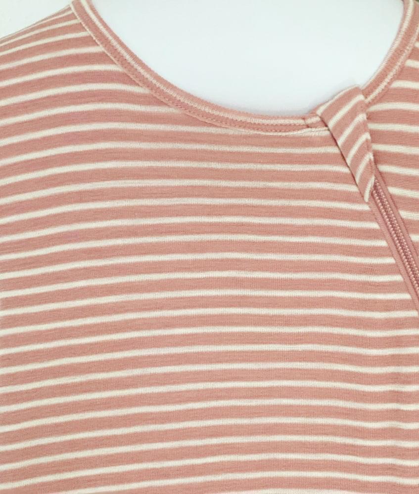 Geringelter Schlafsack 60 - 90 cm - Premium Baby Schlafsack von Woolrex - Ab CHF 129. Jetzt bei Woolrex kaufen