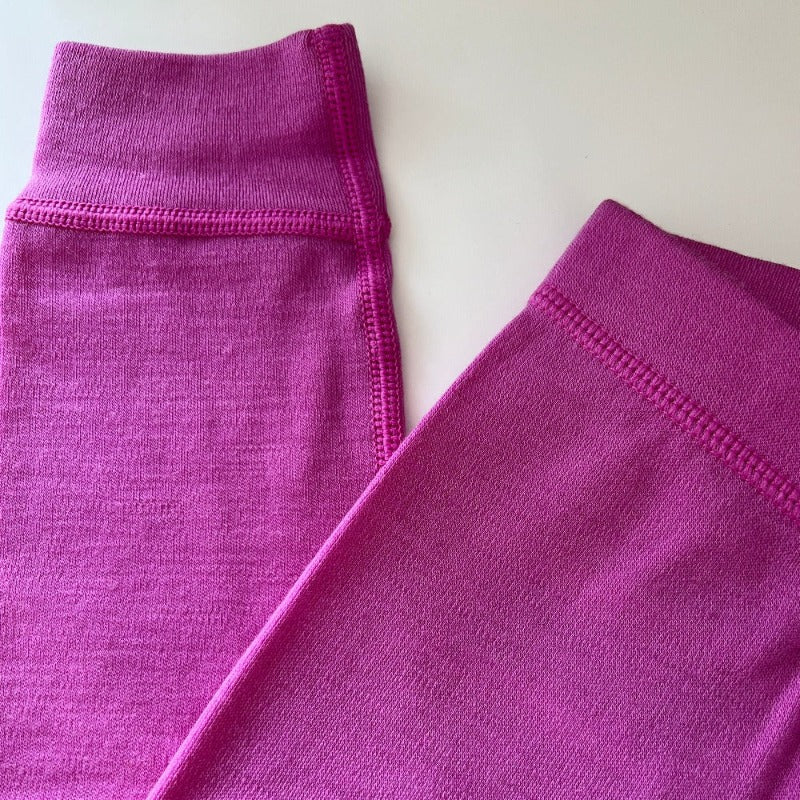 Kinderleggings "zyklam" - Premium Leggings von Woolrex - Ab CHF 49.90. Jetzt bei Woolrex kaufen
