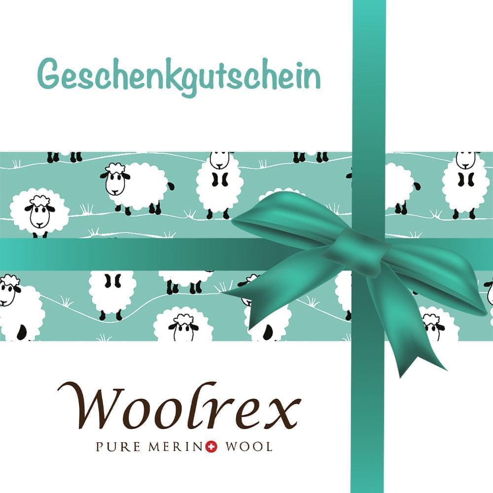 Geschenkgutschein - Premium Geschenkgutschein von Woolrex - Ab CHF 25.00. Jetzt bei Woolrex kaufen